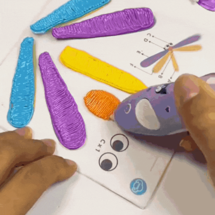 Lapicero Impresora 3d + Filamentos🖍️🎨😍 ¡Despierta la creatividad de los peques!