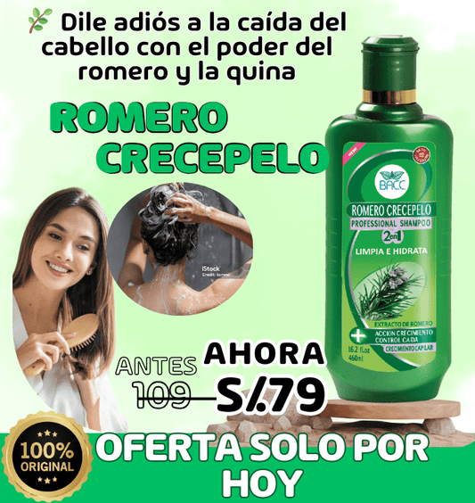 SHAMPO ROMERO™ - CRECE PELO⚡🌿